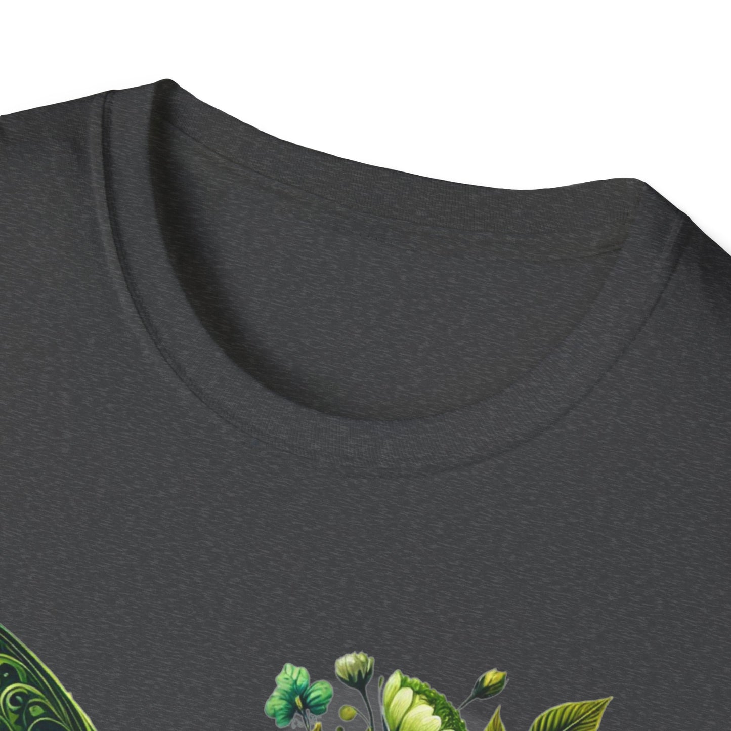 Fresh Vibes Butterfly Floral Unisex Softstyle T-Shirt