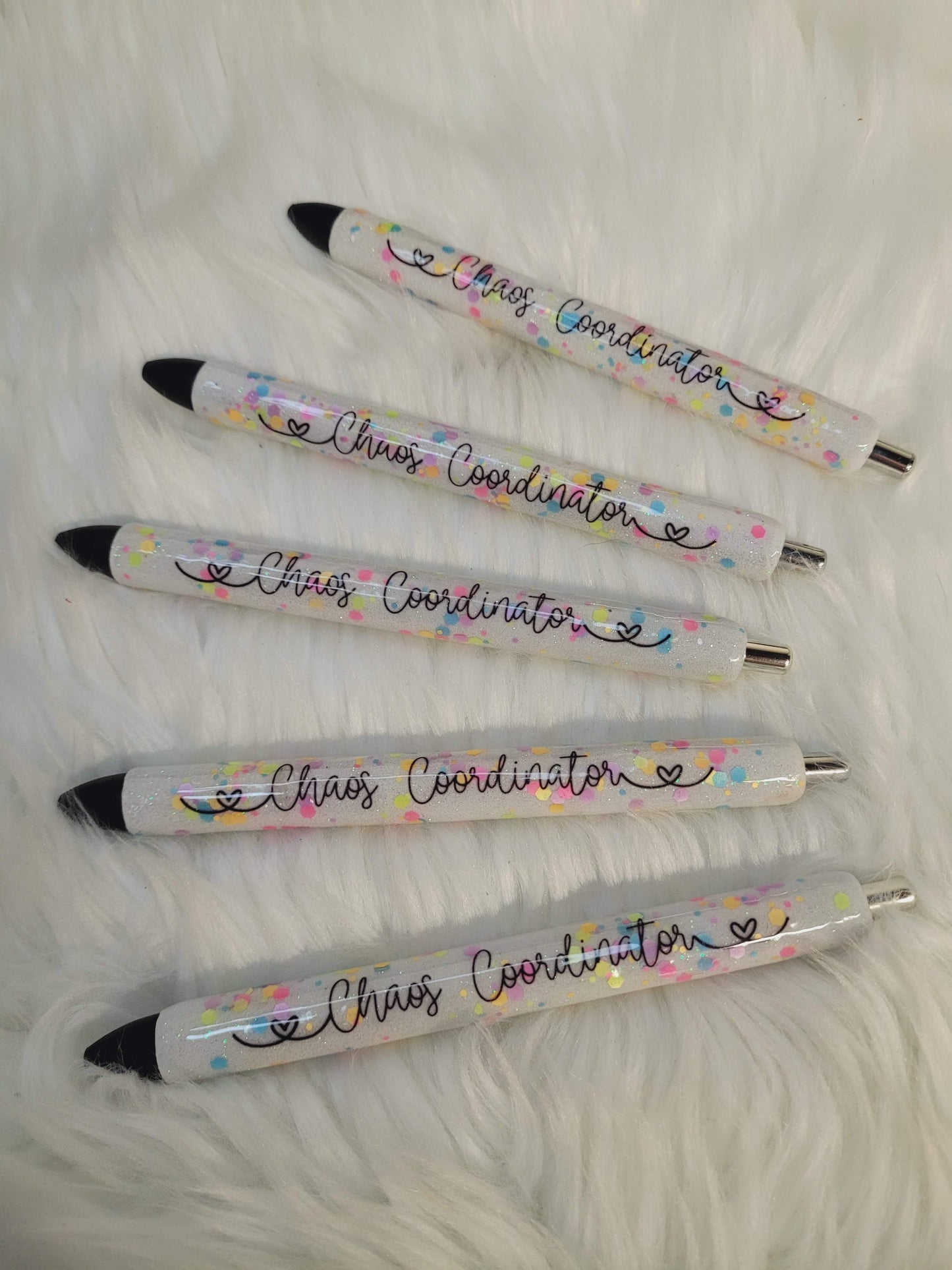 Chaos Coordinator Glitter Pen