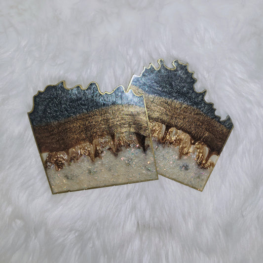 Earth Toned Coasters Set-Personalized