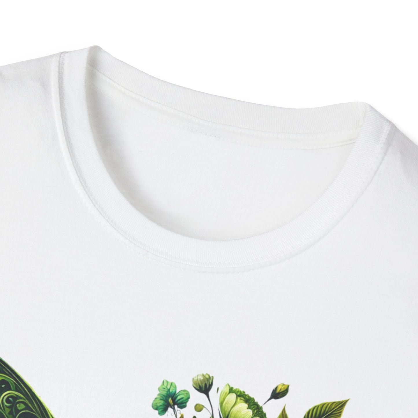 Fresh Vibes Butterfly Floral Unisex Softstyle T-Shirt