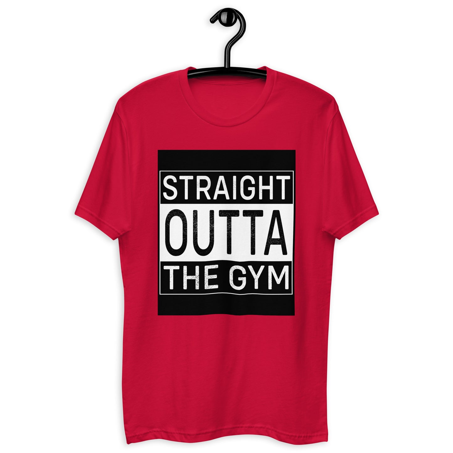 Sparkle-kiss-creations-straight-out-of-the-gym-t-shirt-red