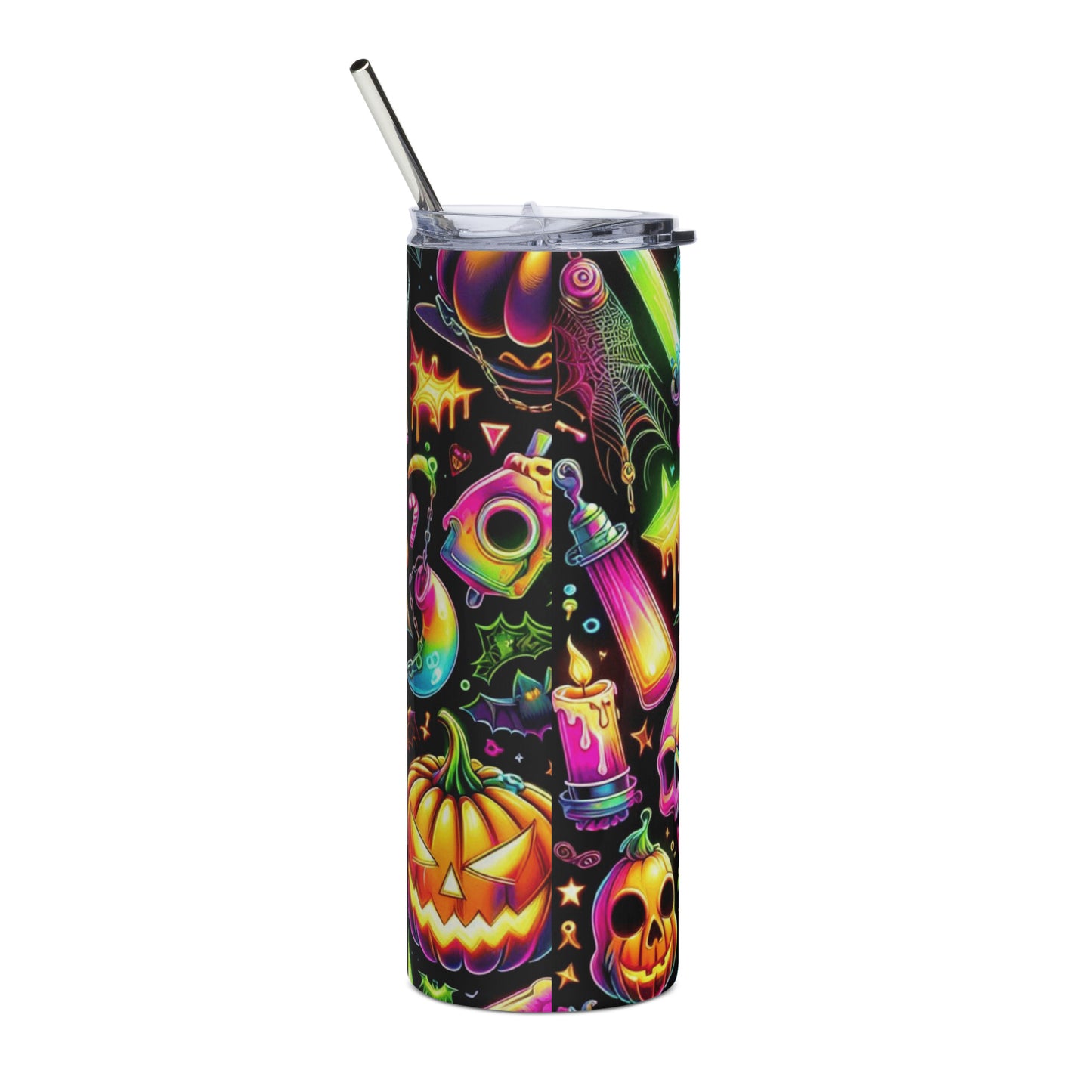 Bright HalloweenStainless steel tumbler