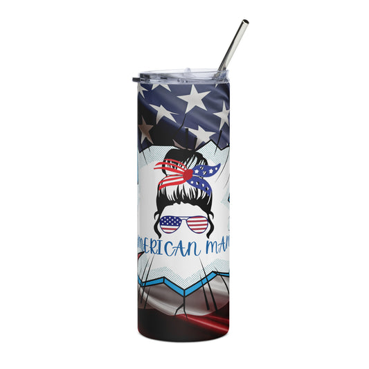 American Mom Stainless steel tumbler