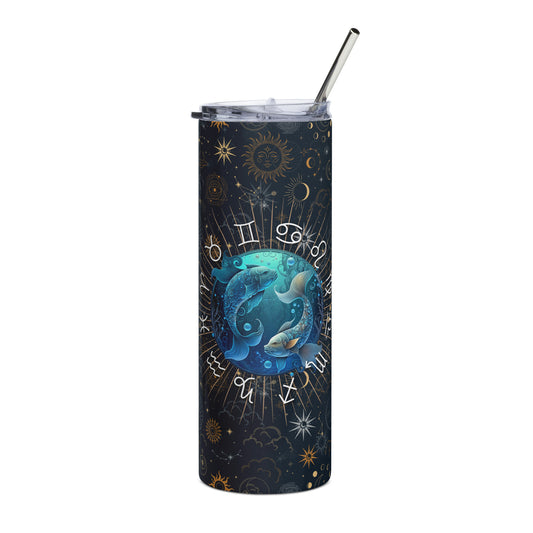 Pisces Stainless steel tumbler