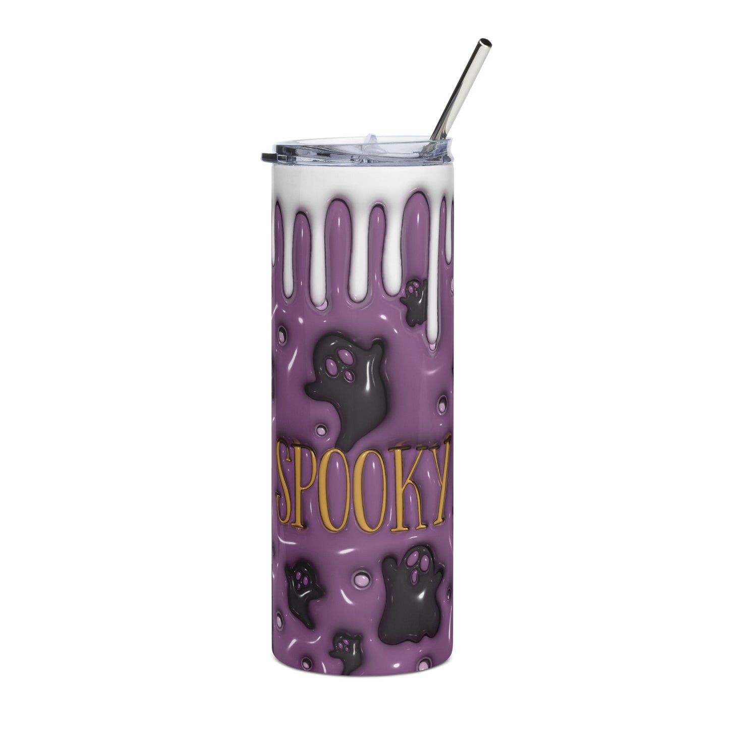 Purple Spooky Stainless steel tumbler