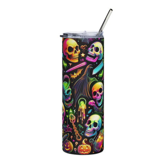 Bright Halloween Stainless steel tumbler