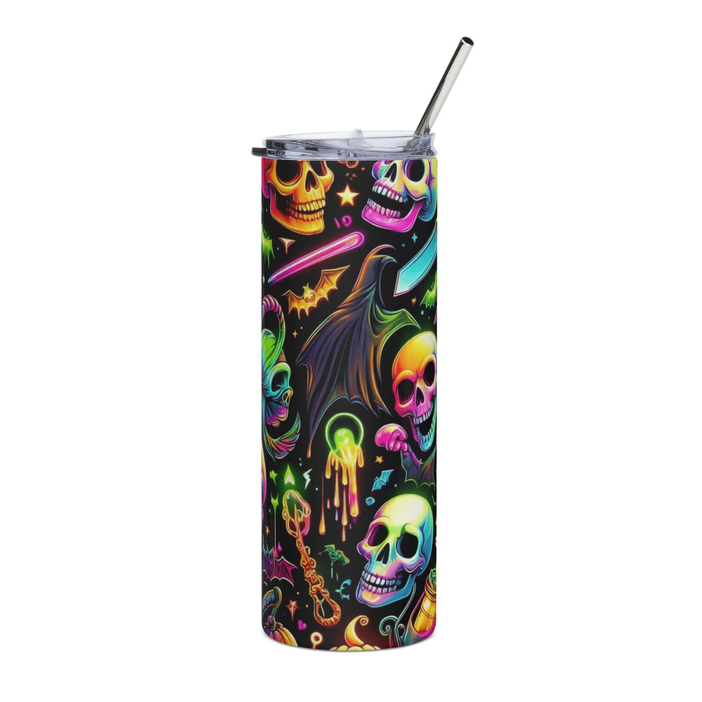 Bright HalloweenStainless steel tumbler