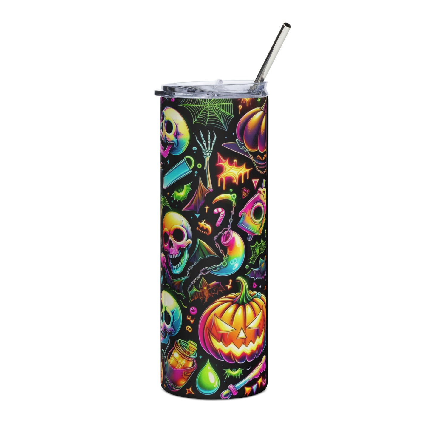 Bright Halloween Stainless steel tumbler