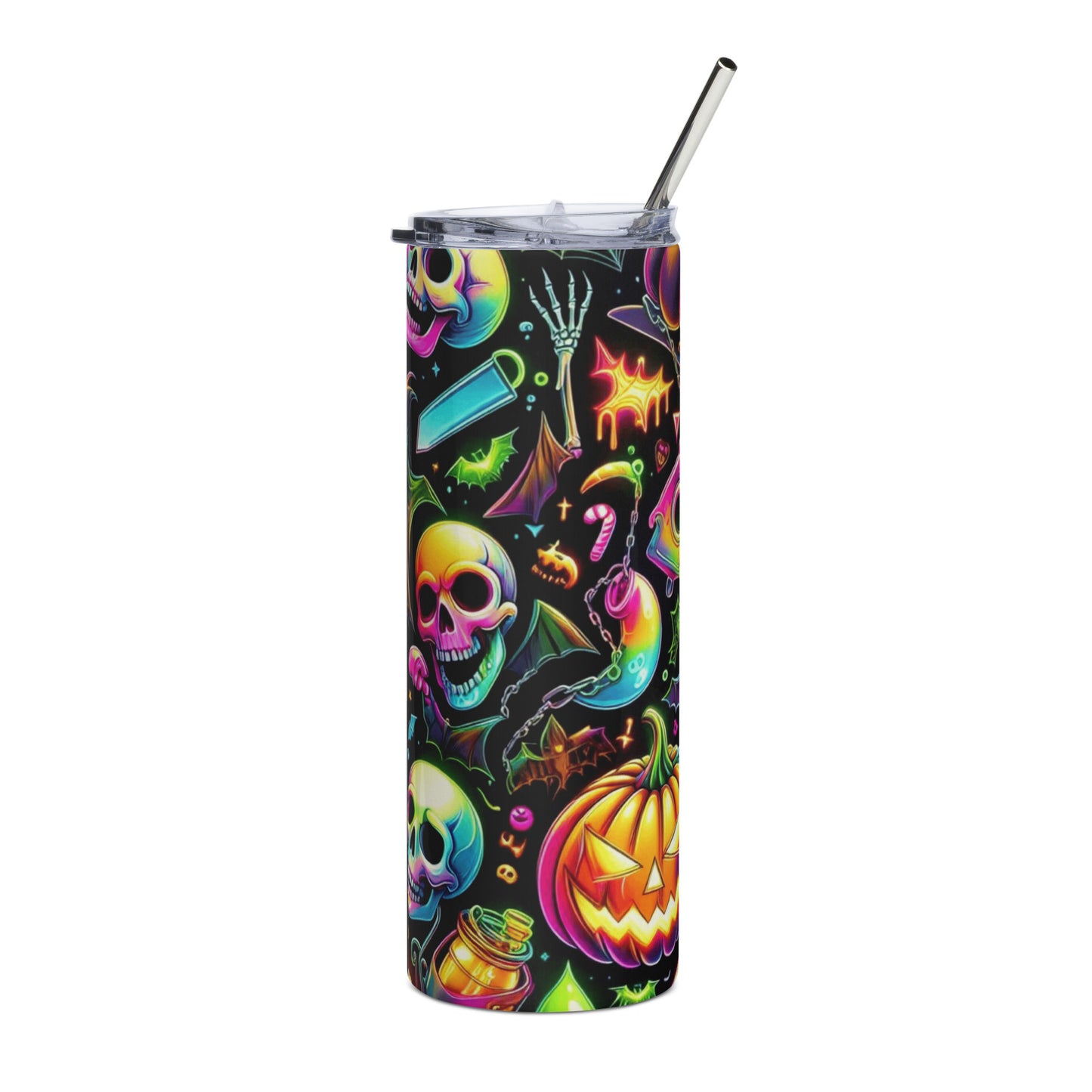 Bright HalloweenStainless steel tumbler