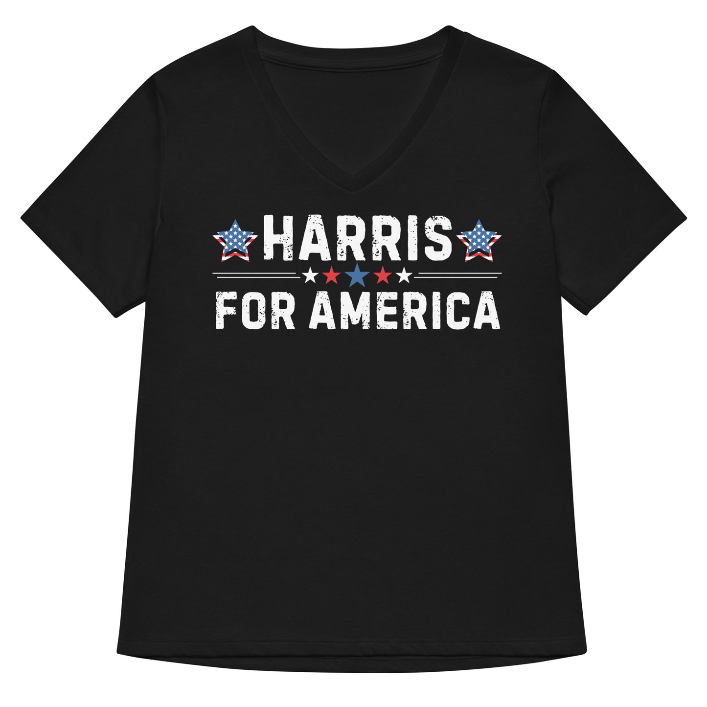 Harris for America Women’s relaxed v-neck t-shirt