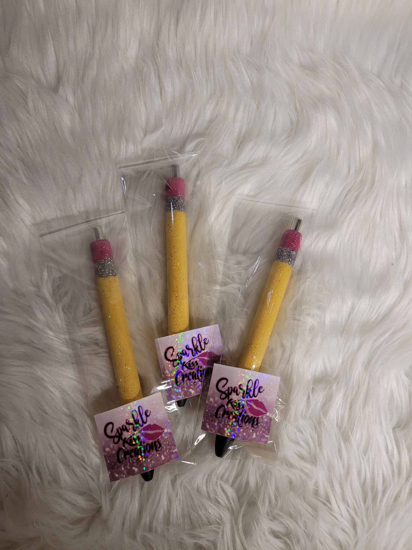 Customized Teacher Glitter Pens