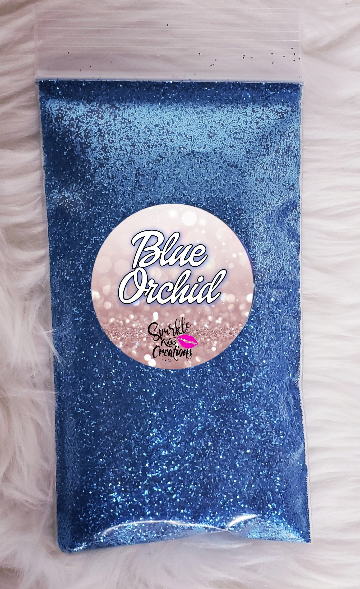 Blue Orchid-Sparkle Kiss Creations Glitz Glitter