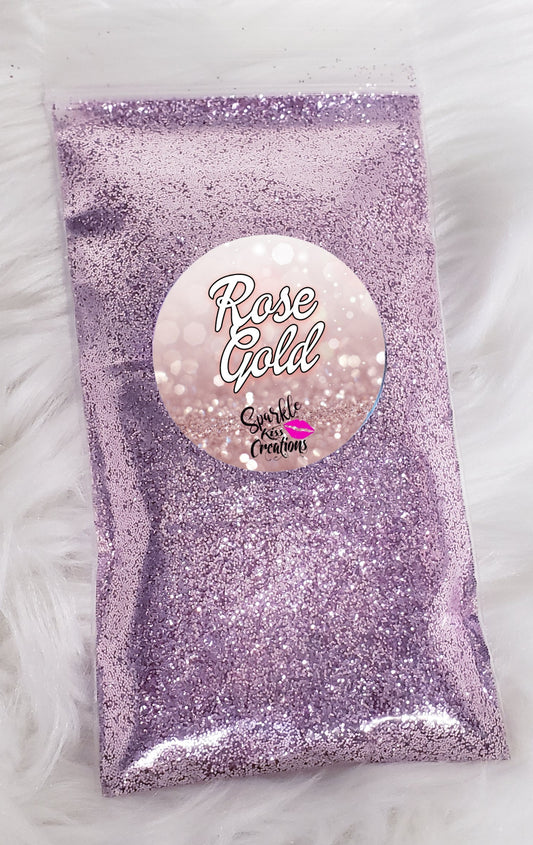 Rose Gold -Sparklel Kiss Creations Glitz Glitter