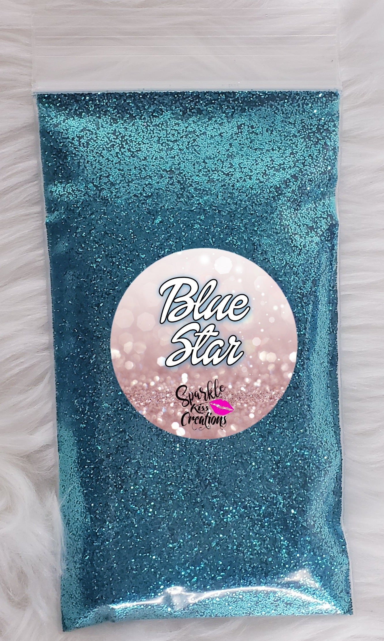 Blue Star-Sparkle Kiss Creations Glitz Glitter